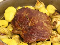 Roast veal
