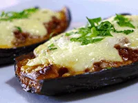 Stuffed eggplant