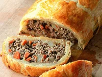 Savoury pâté roll
